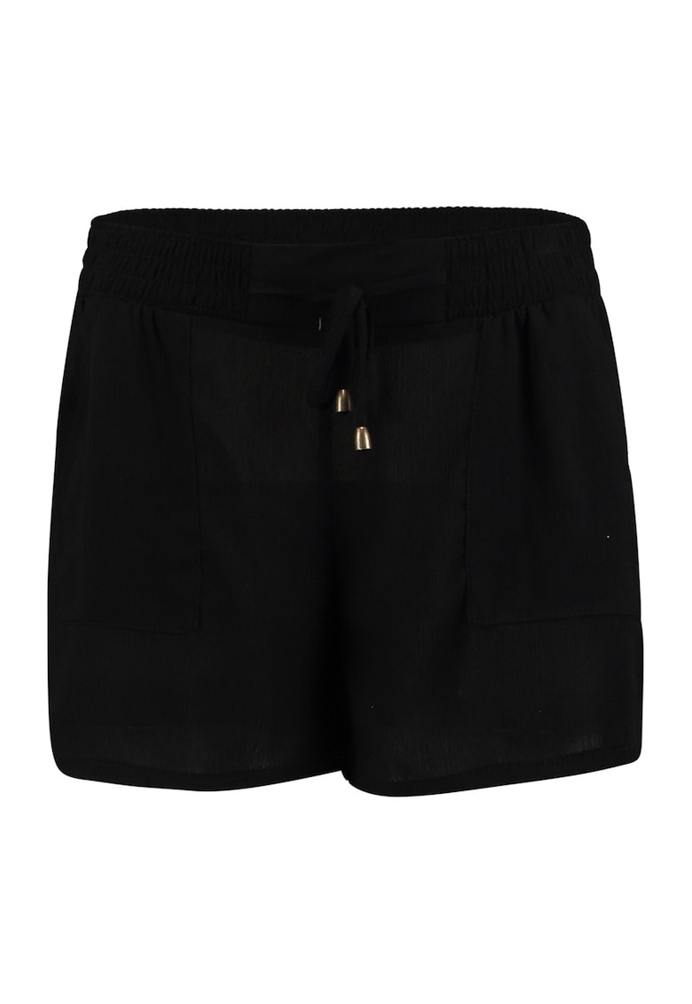 Pantaloni scurti cu snur - Negru