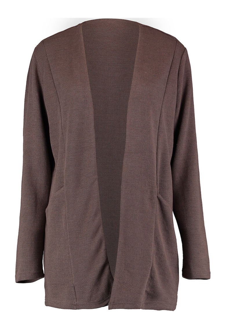 Cardigan uni fara inchidere - Liliac prafuit