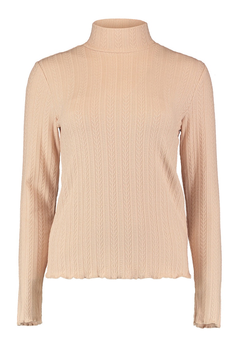 Bluza cu guler mediu - Piersica