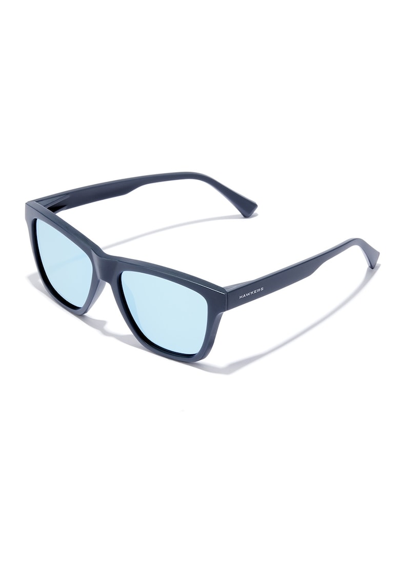 Ochelari de soare patrati cu lentile polarizate - Bleumarin