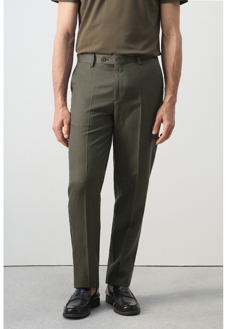 Pantaloni eleganti slim-fit Amalfi - Kaki
