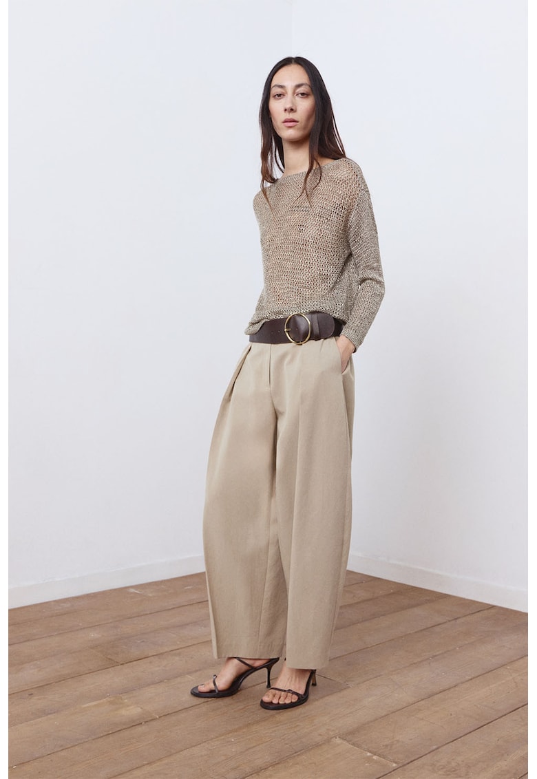 Pulover din tricot - Kaki