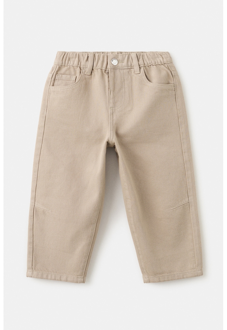 Blugi relaxed fit - Maro nisip