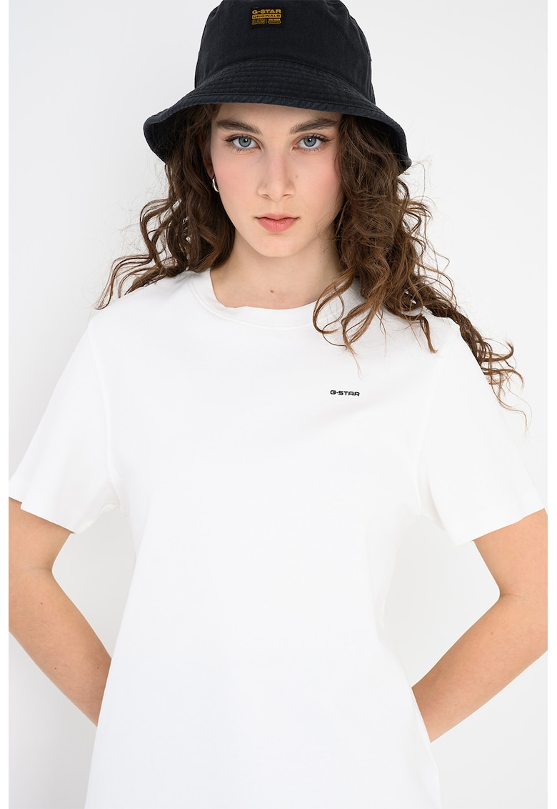 Tricou lejer din bumbac organic - Alb optic