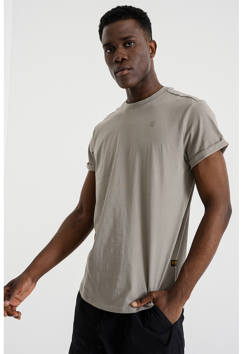 Tricou relaxed fit din bumbac organic Lash - Gri