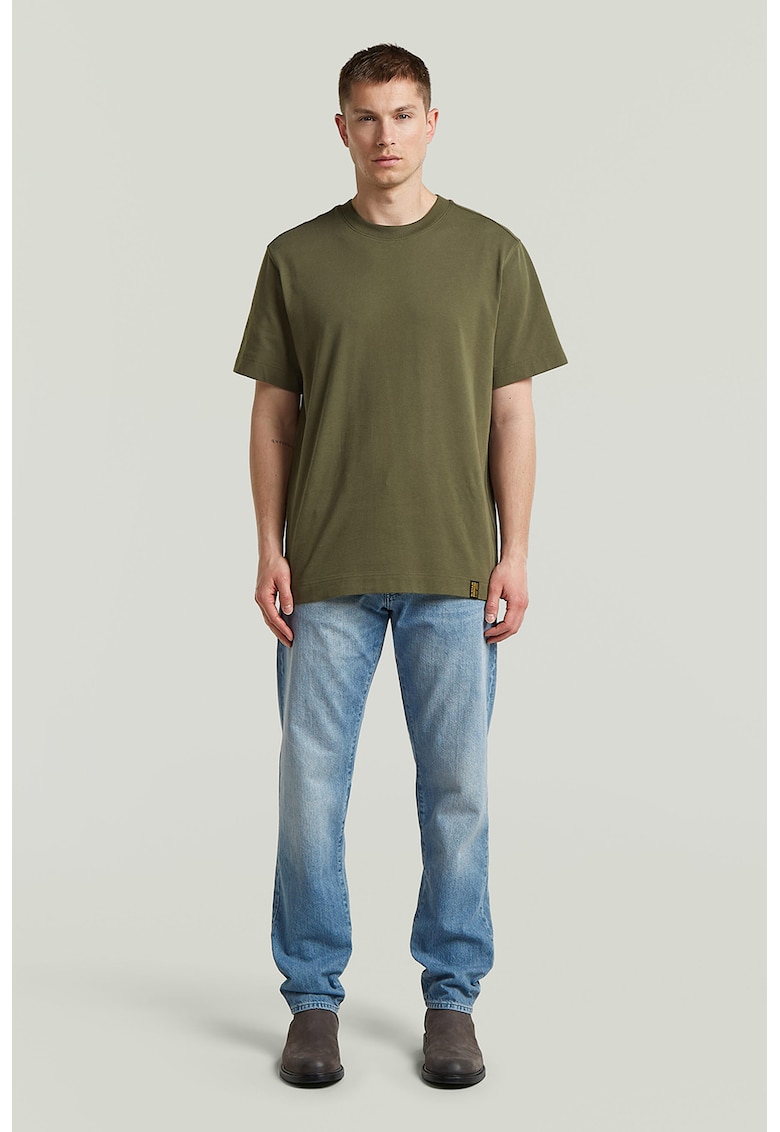 Blugi regular fit cu croiala conica Morry - Albastru pastel