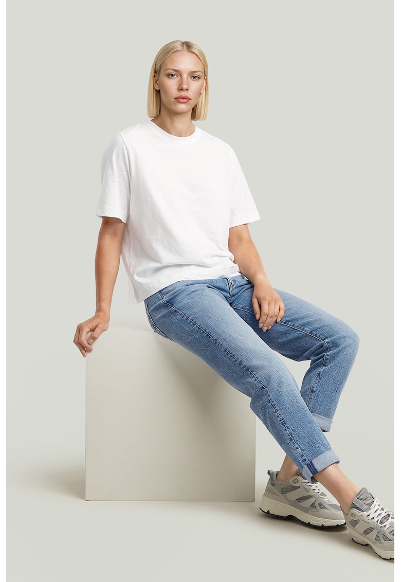 Blugi cu croiala boyfriend Kate - Albastru deschis