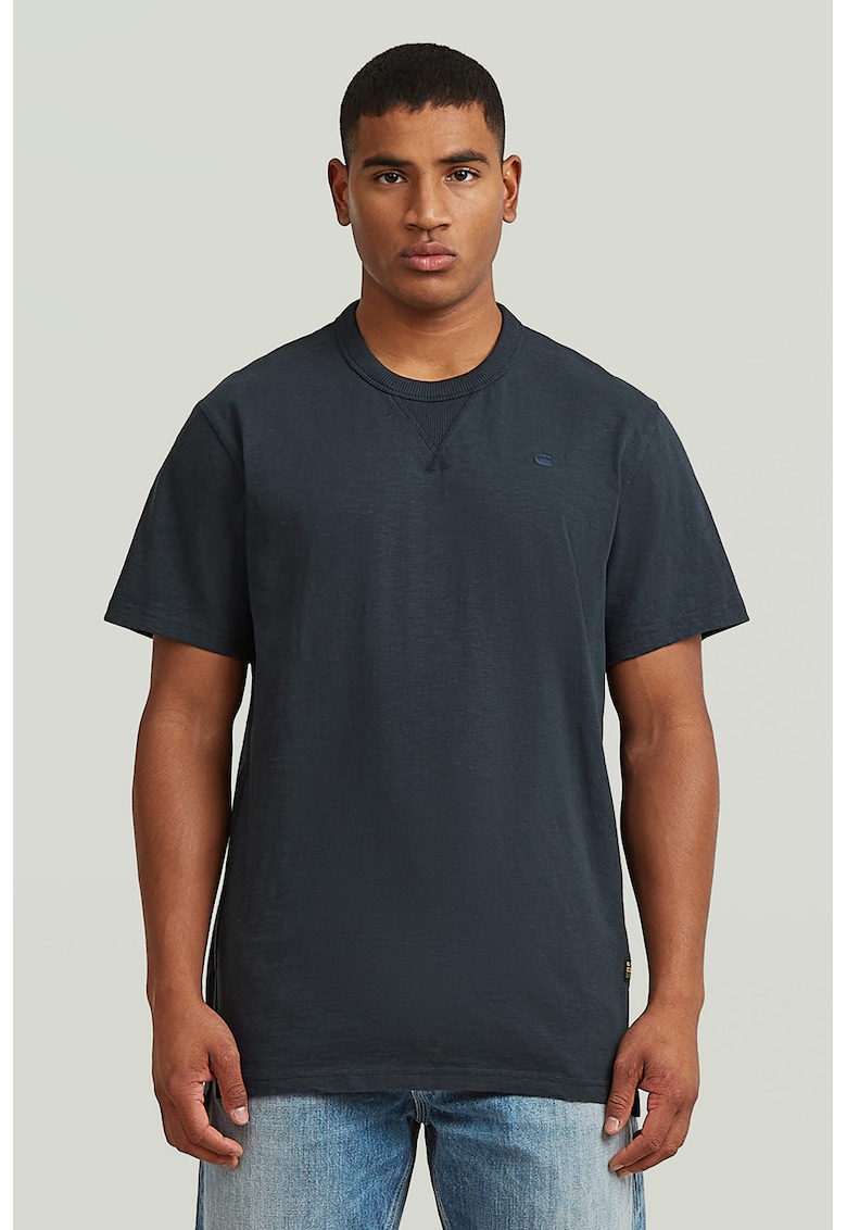 Tricou din bumbac organic Nifous - Gri carbune