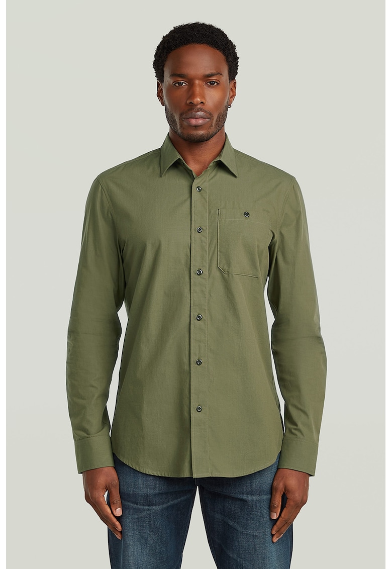 Camasa slim fit Bristum 2.0 - Verde sparanghel