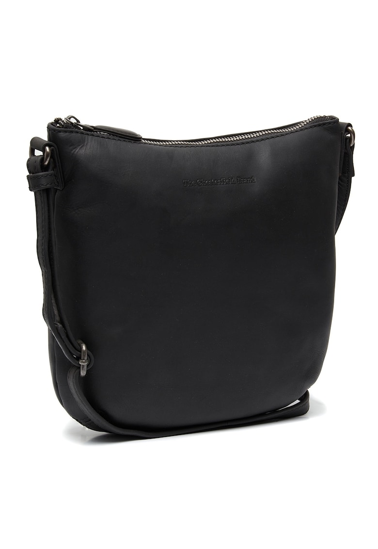 Geanta umar dama piele naturala - 3.1 litri - Redding - - Negru