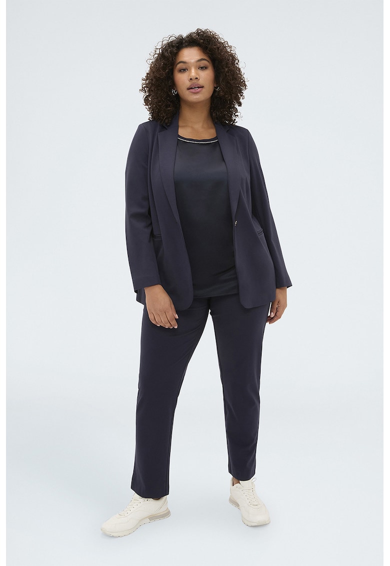 Sacou regular fit uni - Bleumarin