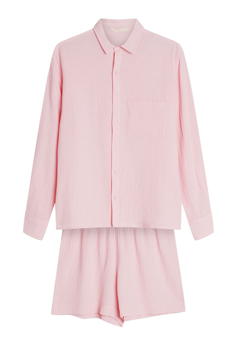 Pijama dama - elegant - Roz deschis Eleni