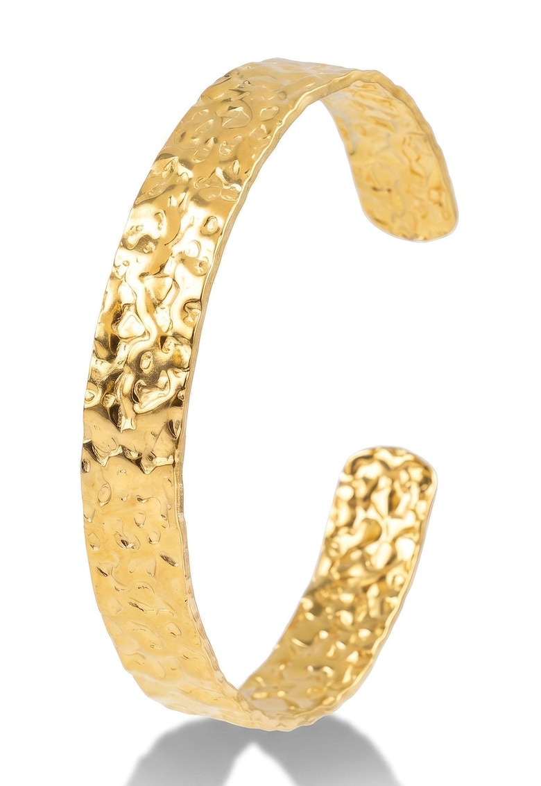 Bratara rigida placata cu aur de 18K - Auriu