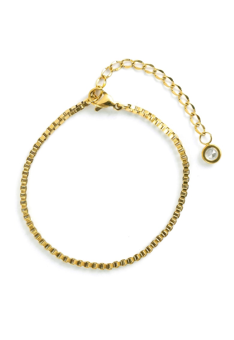 Bratara placata cu aur de 18K - Auriu