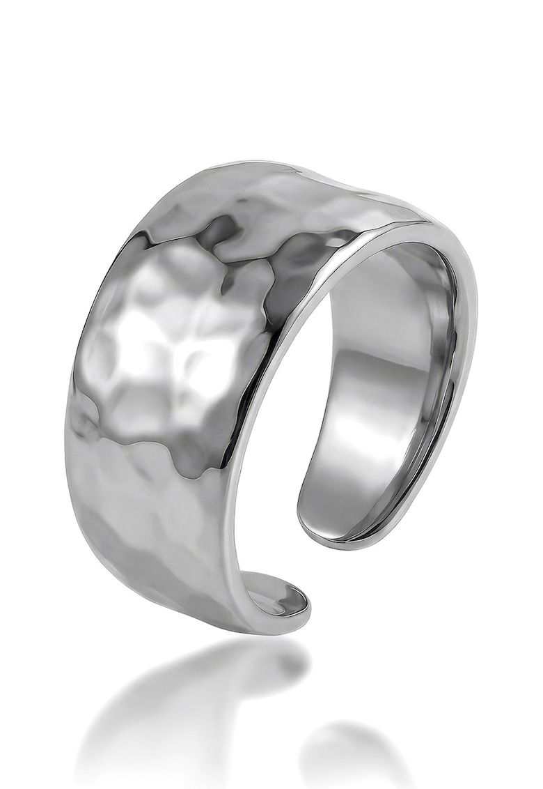 Inel ajustabil de otel inoxidabil - Argintiu