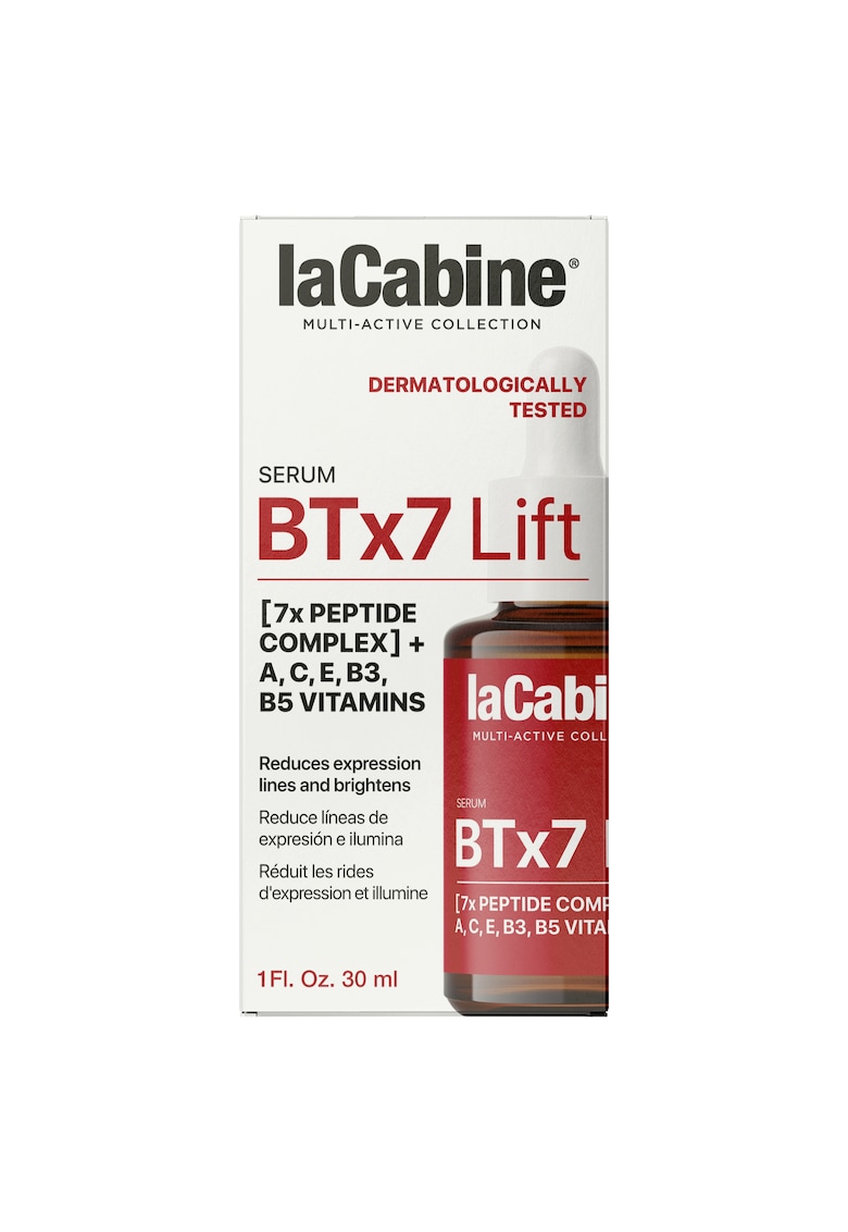Ser antirid BTx7 LIFT 30ml - 7 peptide - anti-imbatranire - lifting