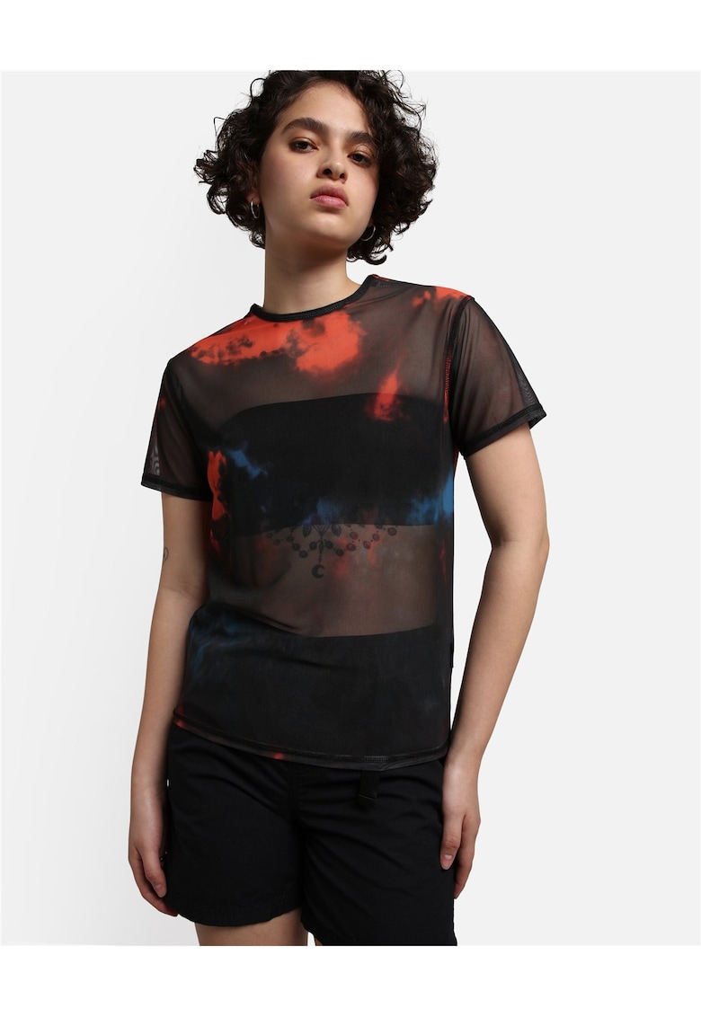 Arve tricou cu imprimeu abstract -
