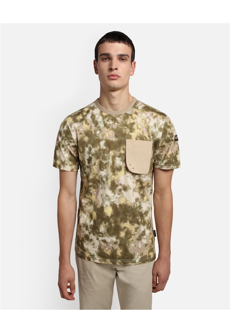 Tricou cu imprimeu Amoul -