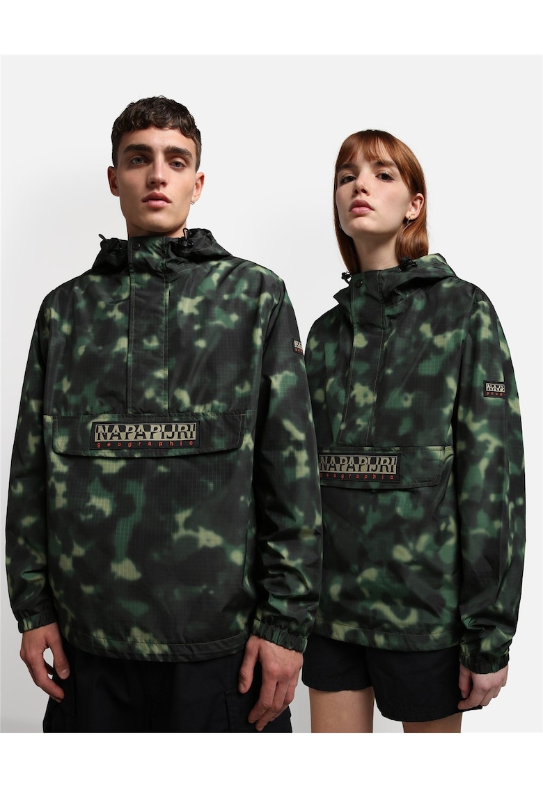 Jacheta unisex cu imprimeu camuflaj Anorak Freestrider -