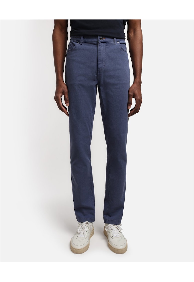 Blugi slim fit cu talie medie -