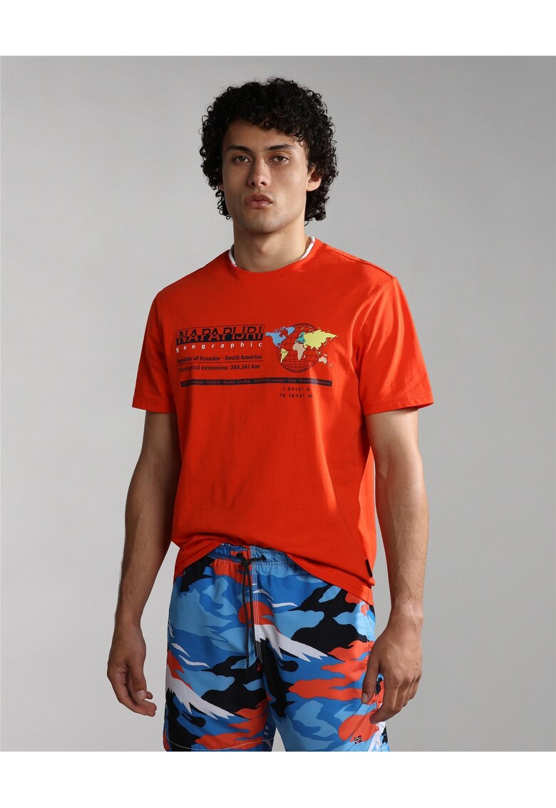 Tricou cu imprimeu logo Sangay -