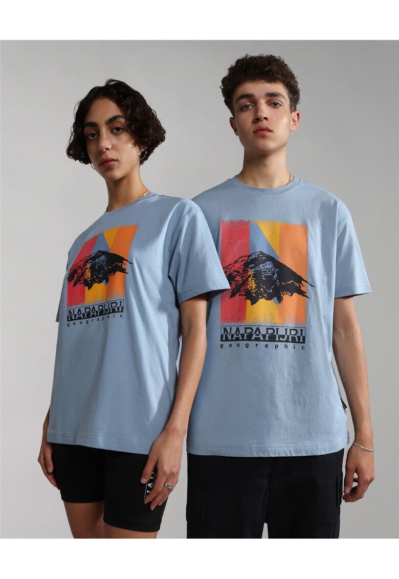 Tricou unisex cu imprimeu logo Bolivar -