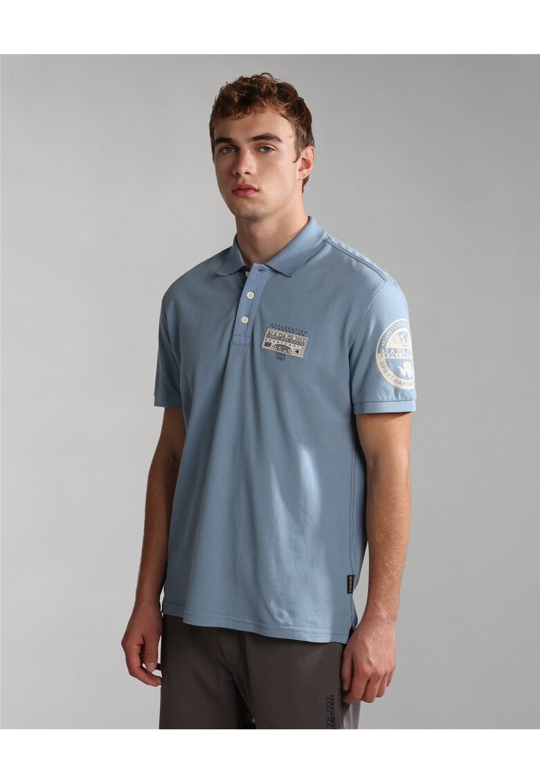 Tricou polo din bumbac Amundsen -