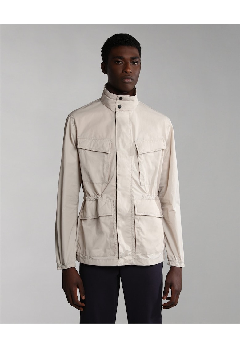 Jacheta cu talie ajustabila si buzunare multiple Inti -