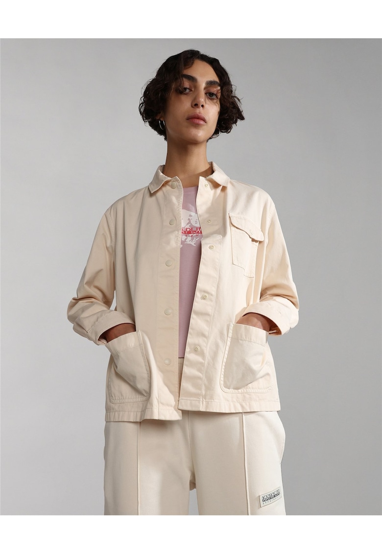 Jacheta tip camasa cu buzunare frontale Azuay -