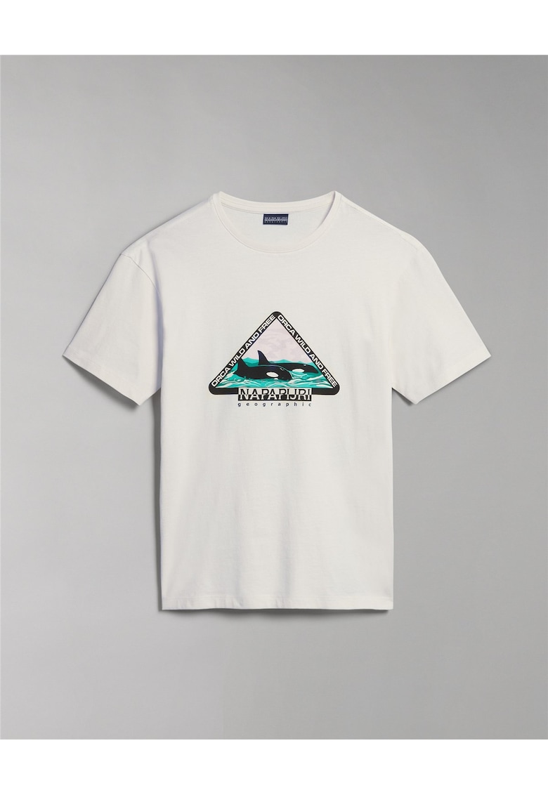 Tricou din bumbac cu imprimeu grafic Montalva -