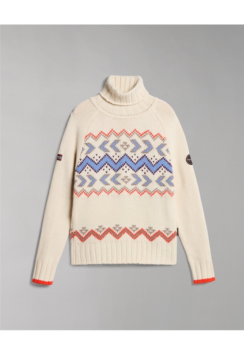 Pulover tricotat din amestec de lana Nathaniel -