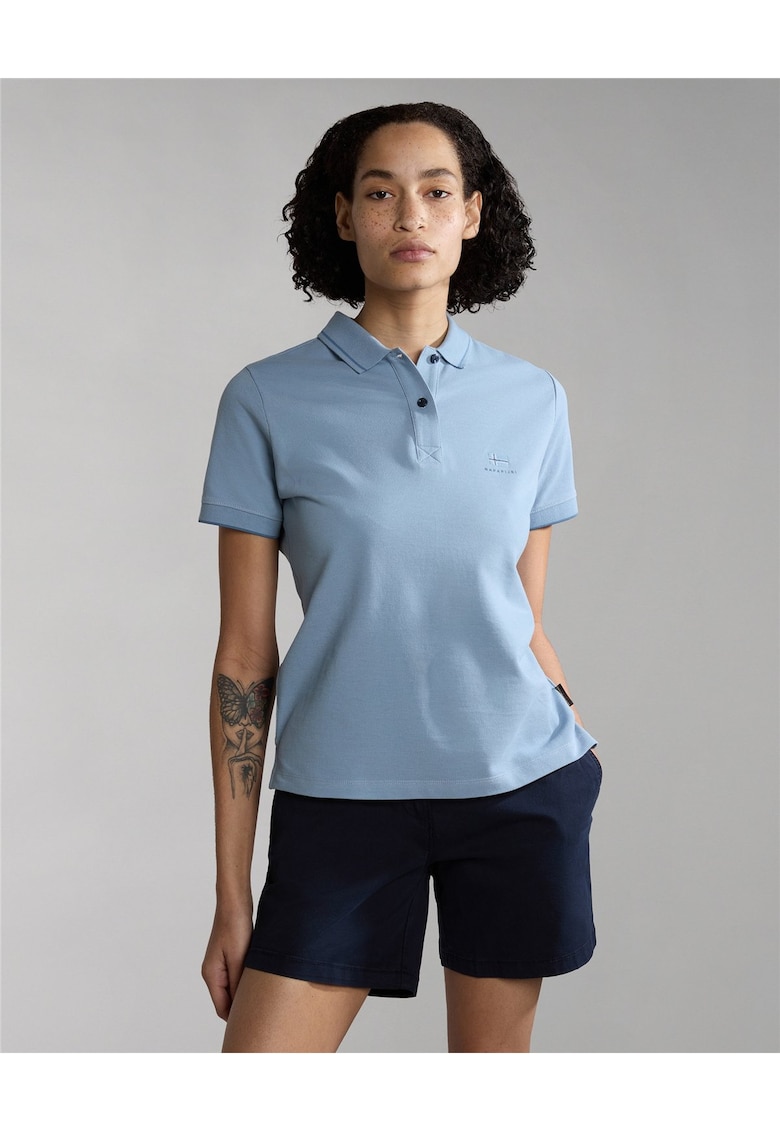 Tricou polo din bumbac Nina -