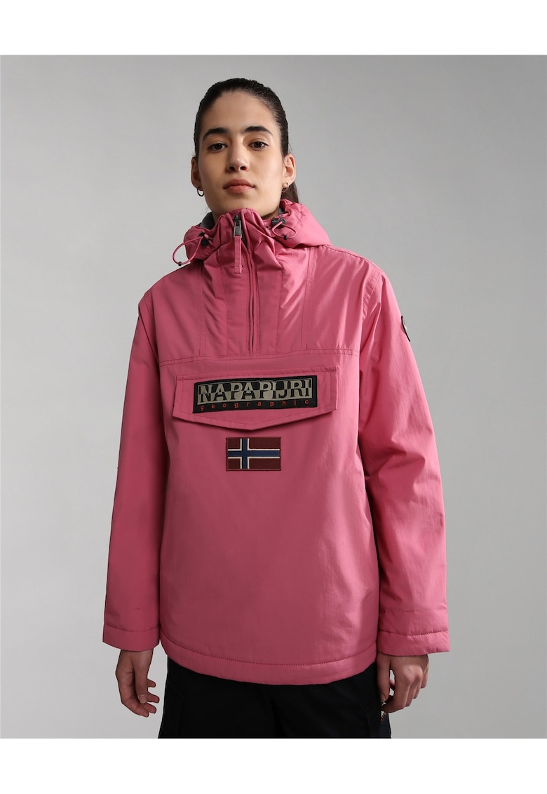 Jacheta cu gluga si tiv ajustabil Anorak Rainforest -