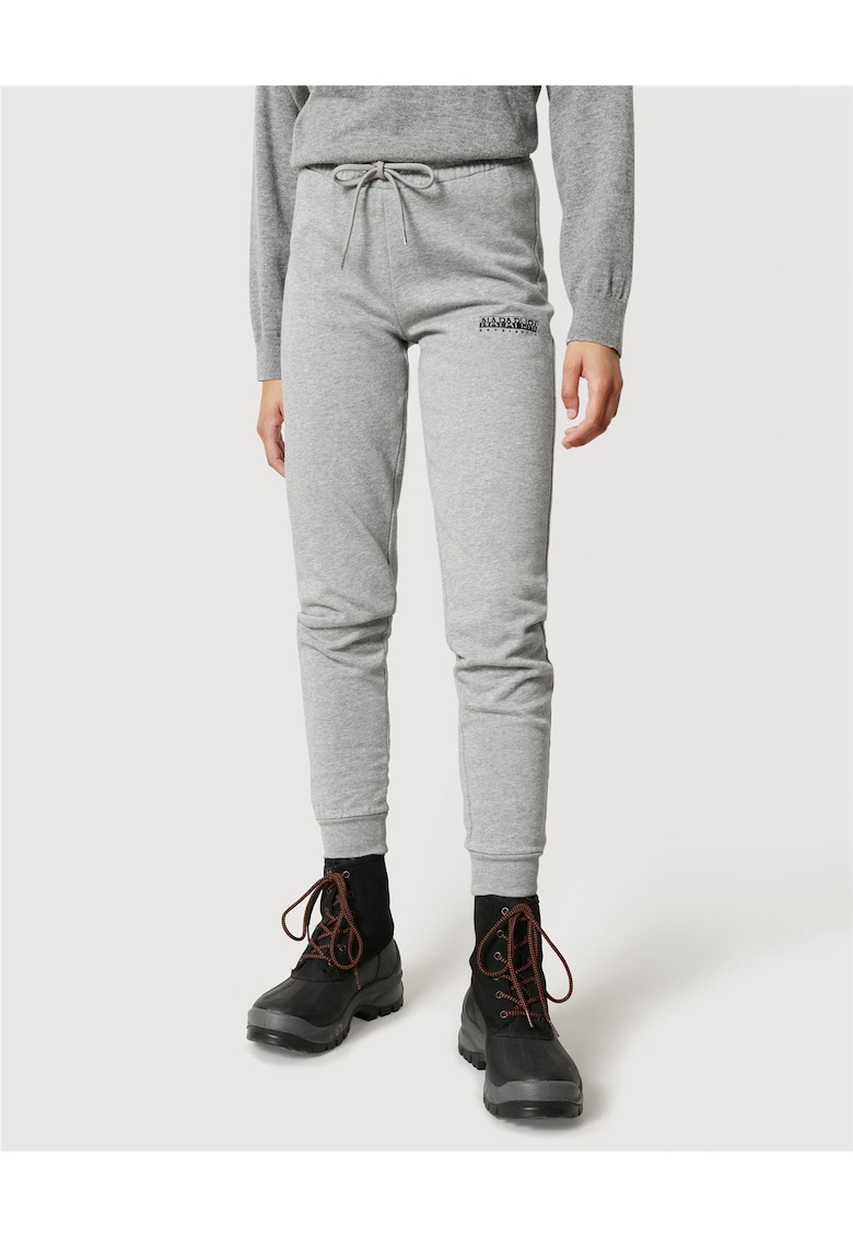 Pantaloni de trening slim fit cu snur -