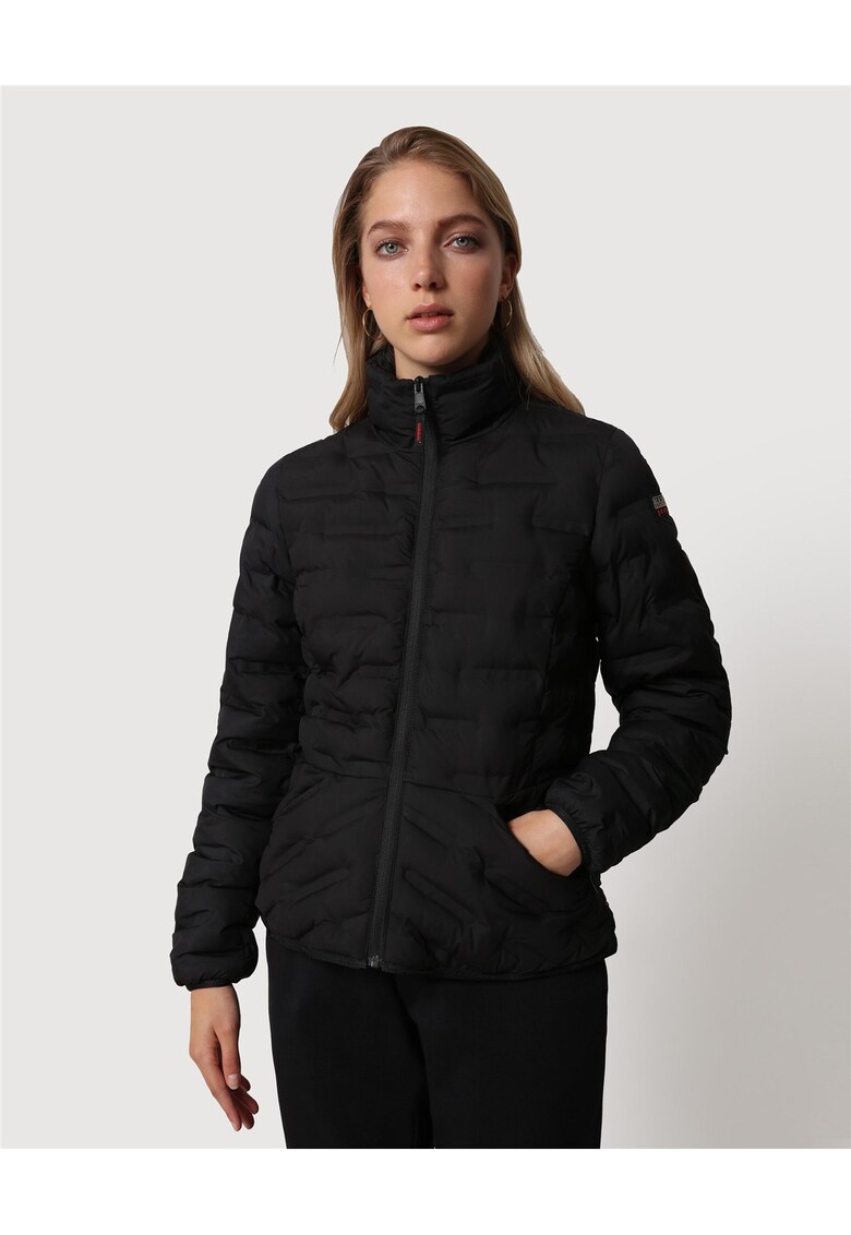 Geaca matlasata slim fit Alvar -