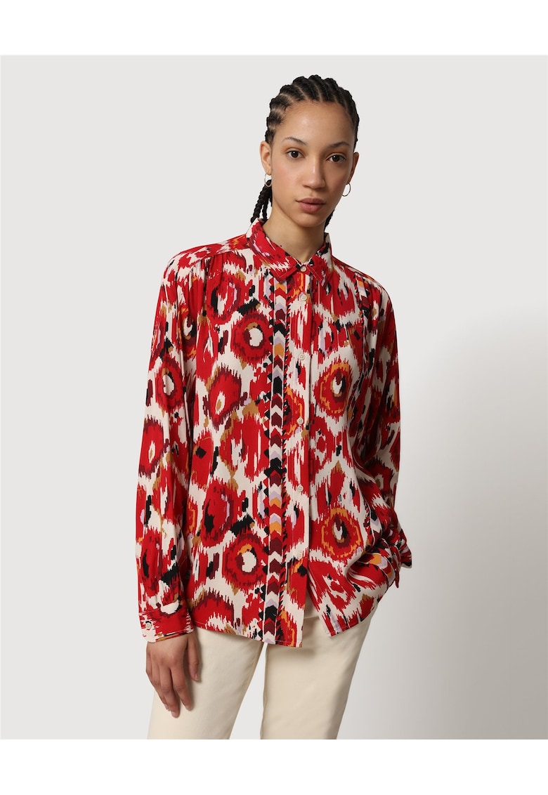 Camasa cu maneca lunga si imprimeu Gaen -