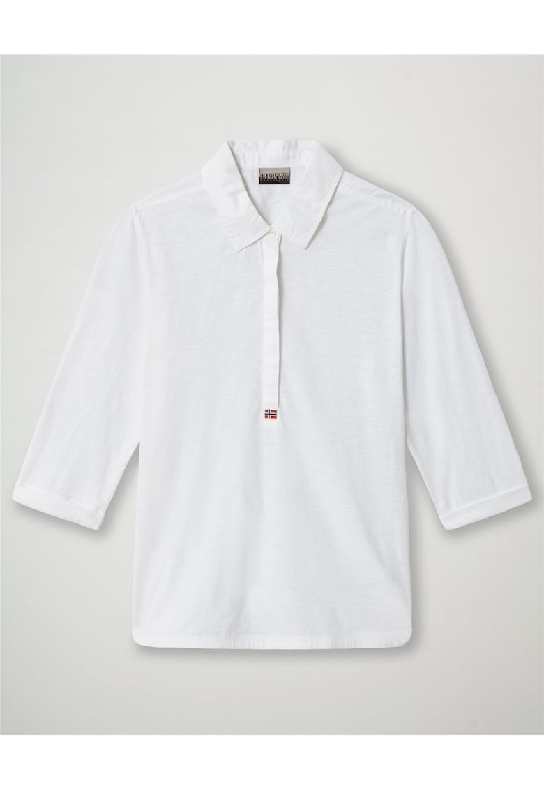 Bluza polo din bumbac Enora -