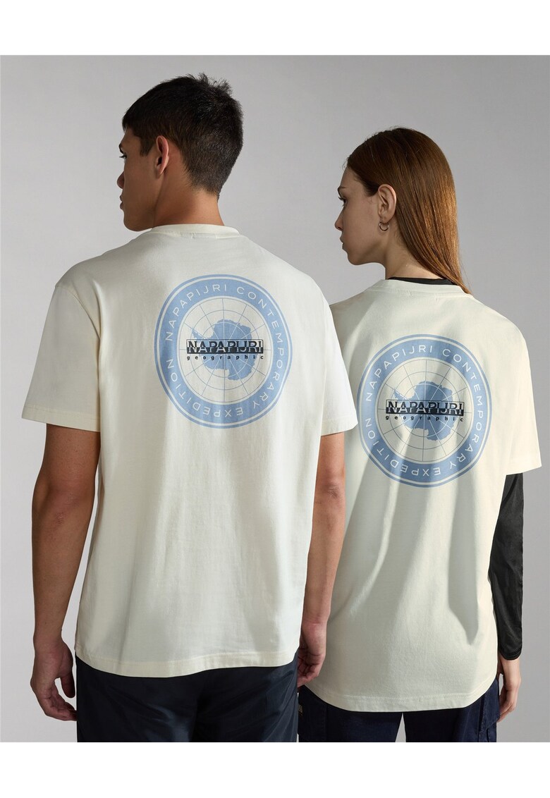Tricou unisex cu logo Hill -