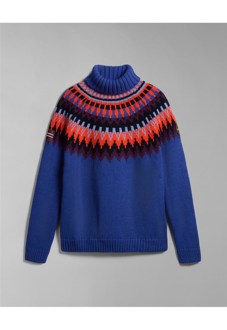 Pulover din amestec de lana Nathaniel -