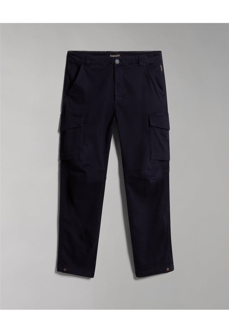 Pantaloni cargo din amestec de bumbac Schiste -
