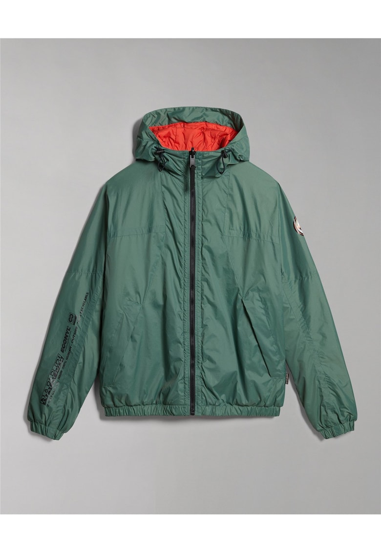 Jacheta reversibila cu gluga -