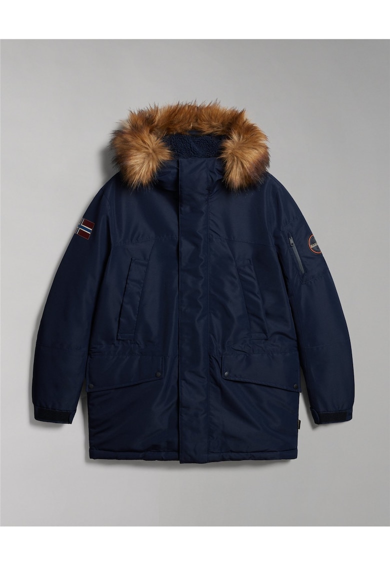 Geaca Parka cu logo DNA Explorer -