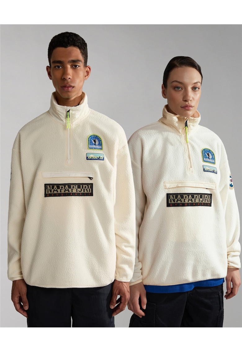 Bluza de trening din fleece cu fenta cu fermoar Mcmurdo -