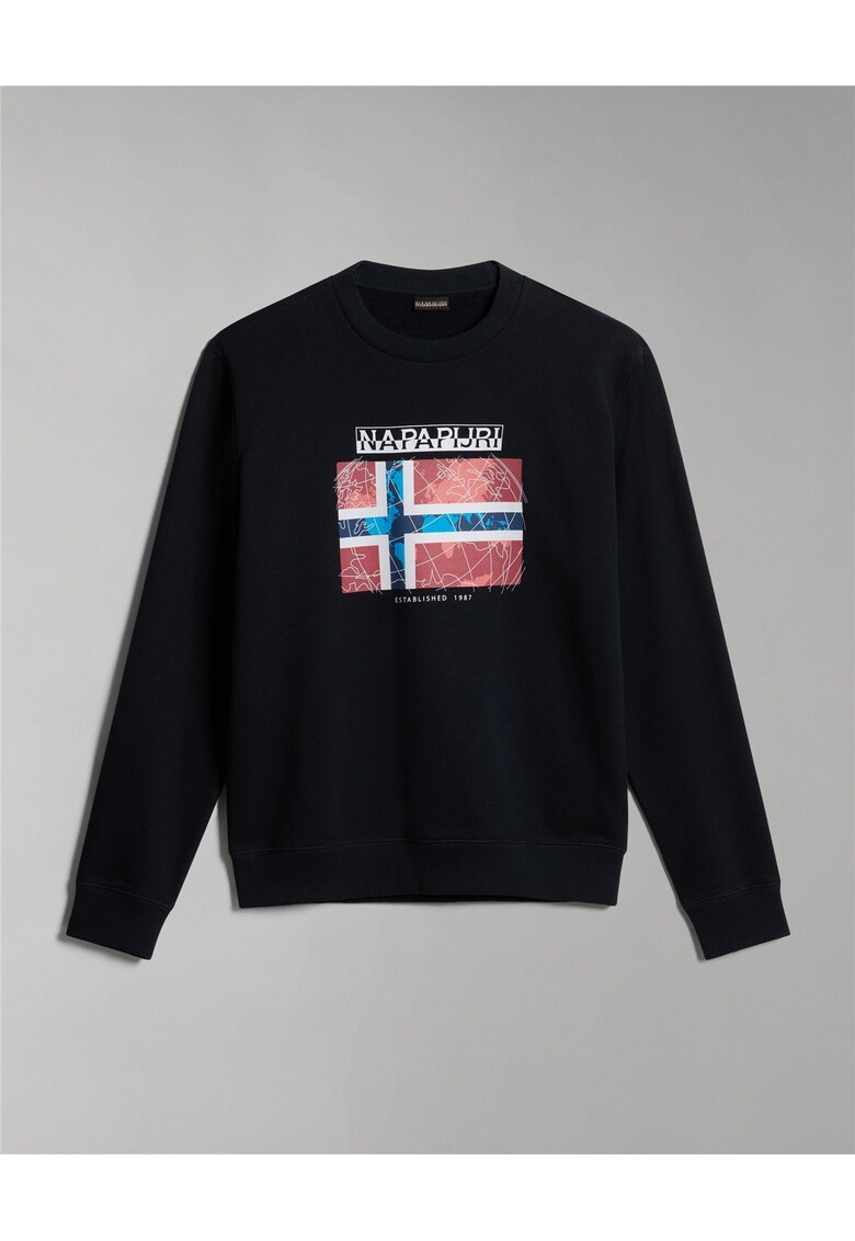 Bluza d etrening cu imprimeu logo Guiro -