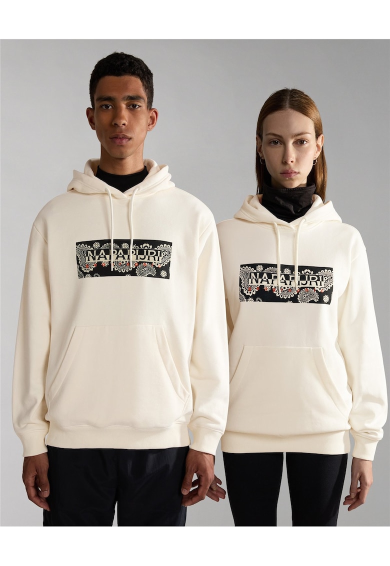 Hanorac unisex din bumbac cu imprimeu logo Andesite -