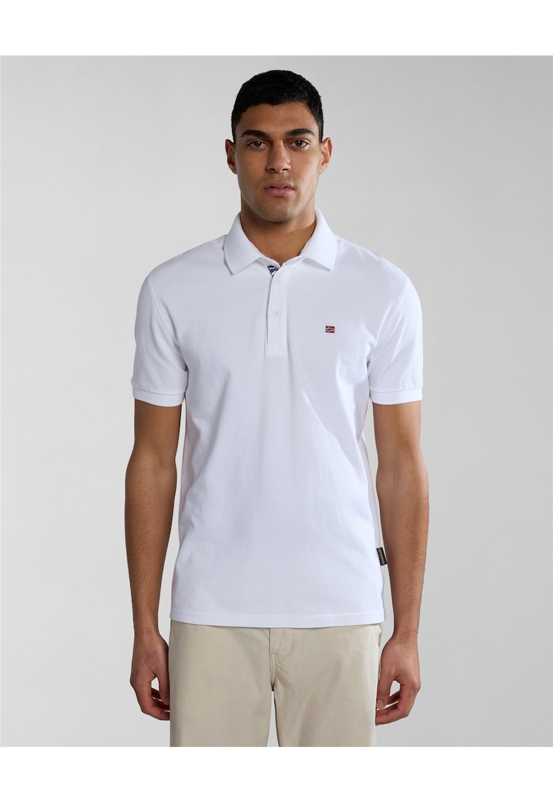 Eolans tricou polo cu nasturi -