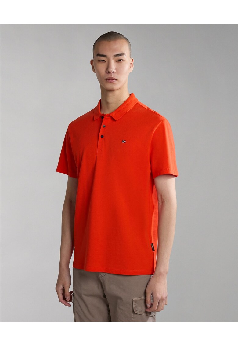 Tricou polo din bumbac Ealis -