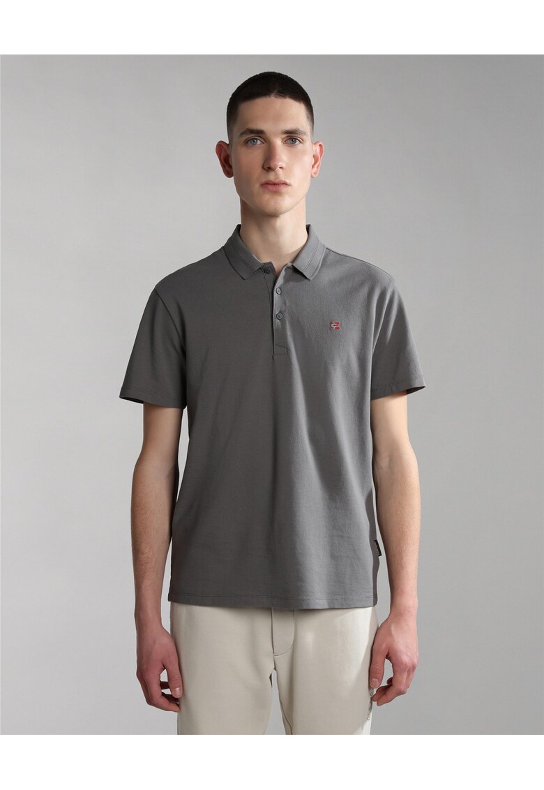 Tricou polo din bumbac Ealis -
