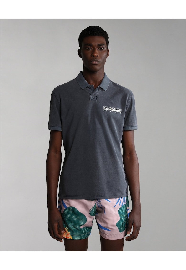 Tricou polo cu imprimeu logo Meribe -
