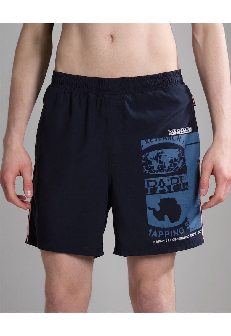 Pantaloni scurti de baie cu talie elastica Galapagos